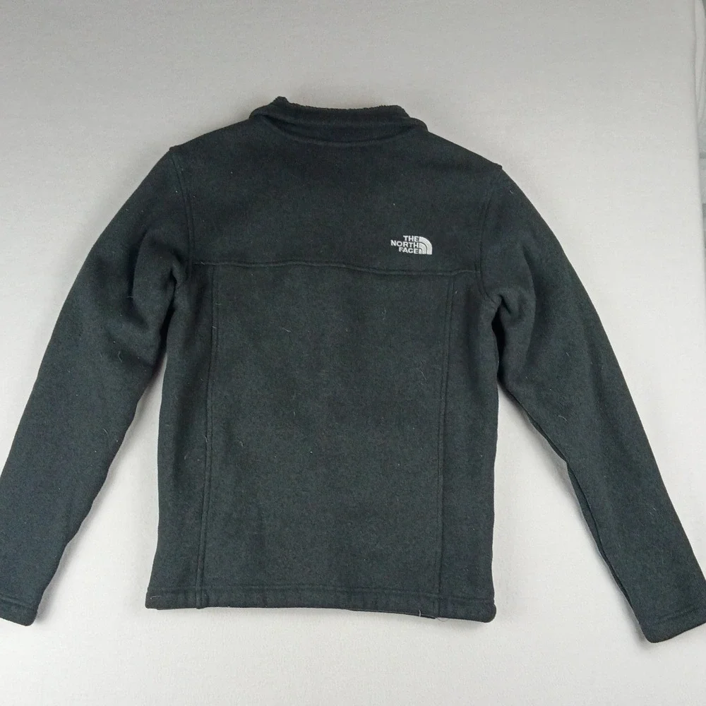 The North Face Gordon Lyons Full Zip Fleece Jacket Mens Small‎ Gray Heather S